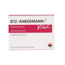 Витамин В12 Ankermann Vital (Метилкобаламин) табл. 100мкг 50шт. в Кызыле и области фото