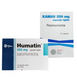 Каман/Хуматин (Паромомицин) капсулы 250мг №16 в Кызыле и области фото