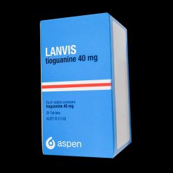 Ланвис (Тиогуанин) таблетки 40мг 25шт в Кызыле и области фото
