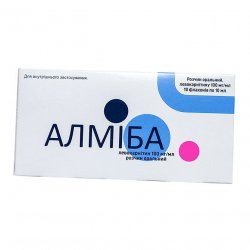 Алмиба сироп для детей 100 мг/мл 10 мл №10 в Кызыле и области фото