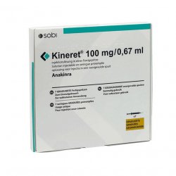 Кинерет (Анакинра) раствор для ин. 100 мг №7 в Кызыле и области фото