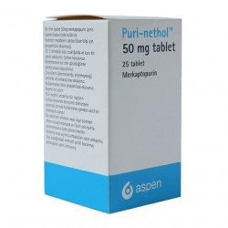 Пури-нетол (Пуринетол, Меркаптопурин) в таблетках 50мг N25 в Кызыле и области фото
