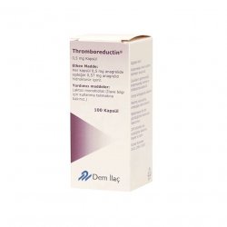 Тромборедуктин (Анагрелид) капс. 0,5 мг 100шт в Кызыле и области фото