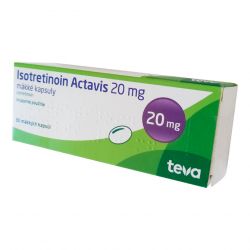 Изотретиноин Actavis (аналог Акненормин, Aknenormin) капс. 20мг 30шт в Кызыле и области фото